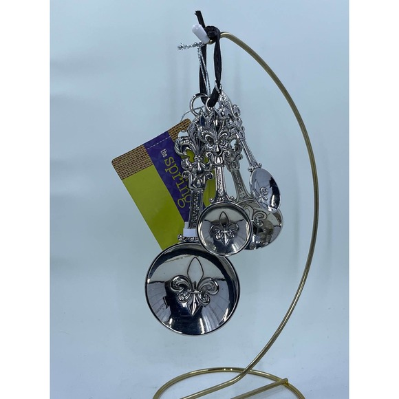 NWT Spring Shop Fleur des Lis measuring spoons - Picture 3 of 8